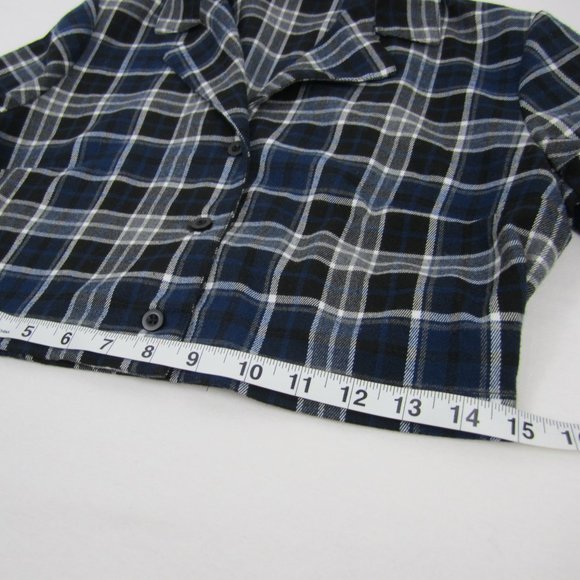 John Galt Top Cropped Button Down EUC - Picture 5 of 11